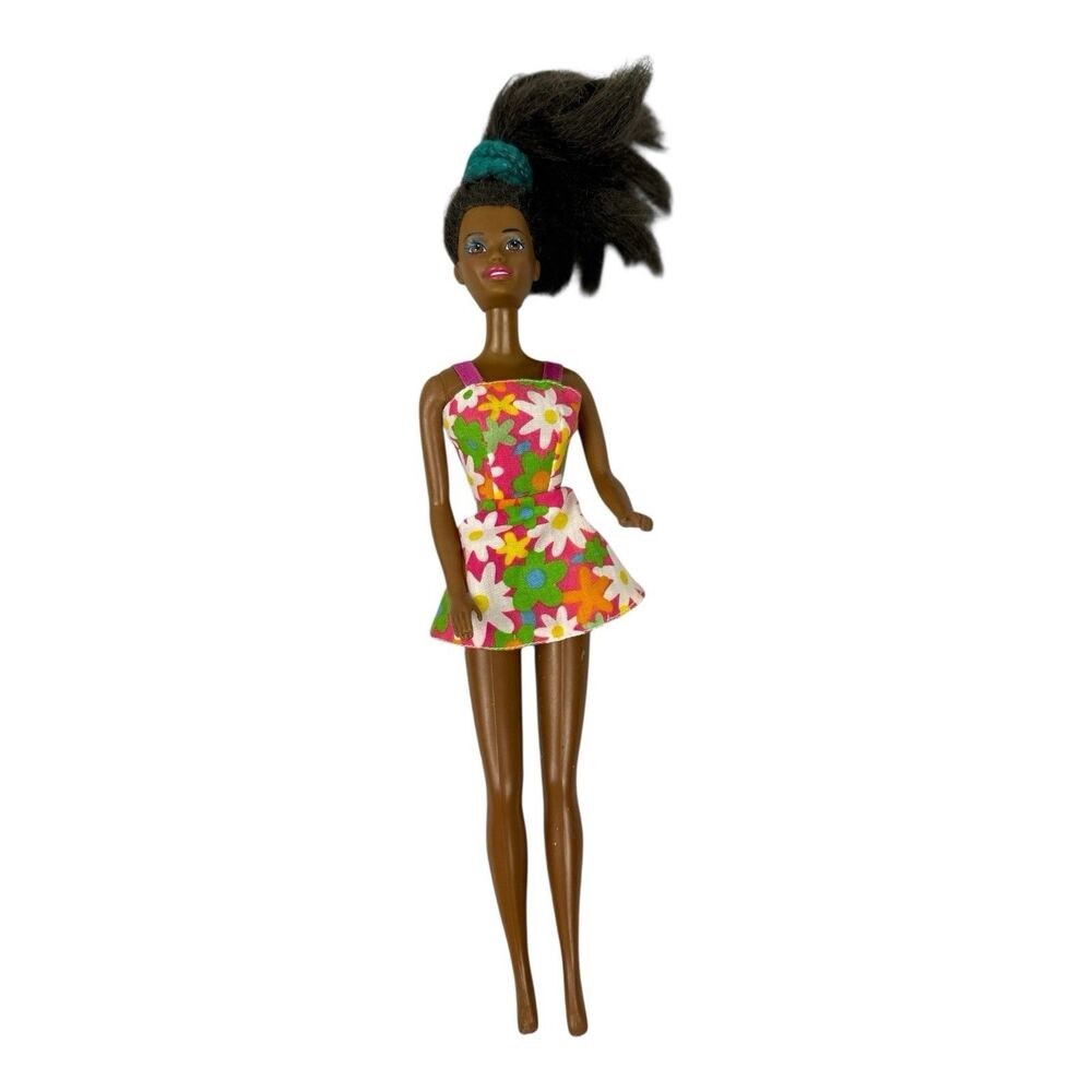 Dress 'n Fun Barbie Fashion Doll African American 1987 Mattel, Inc.